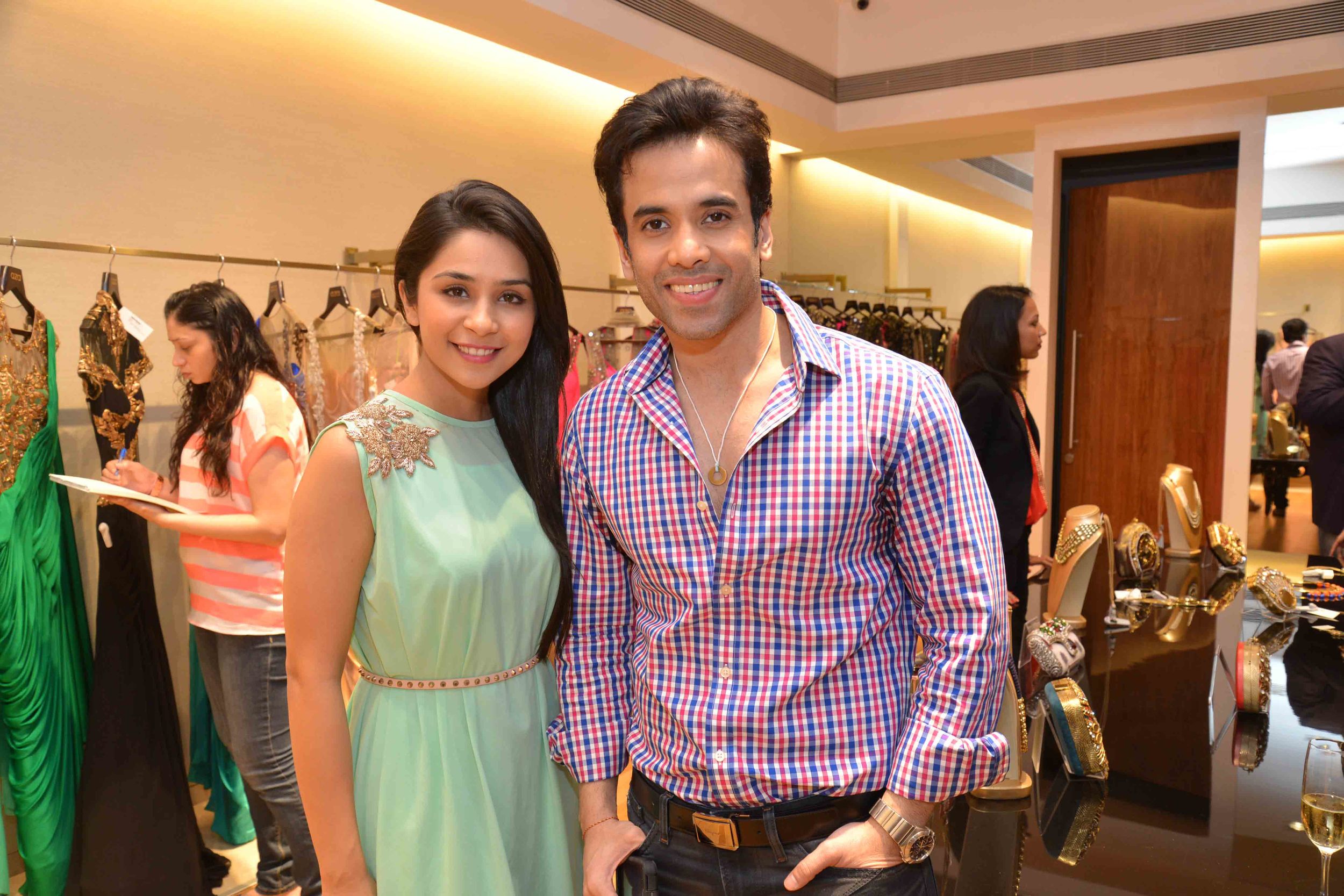 Sonaakshi Raaj with Tusshar Kapoor