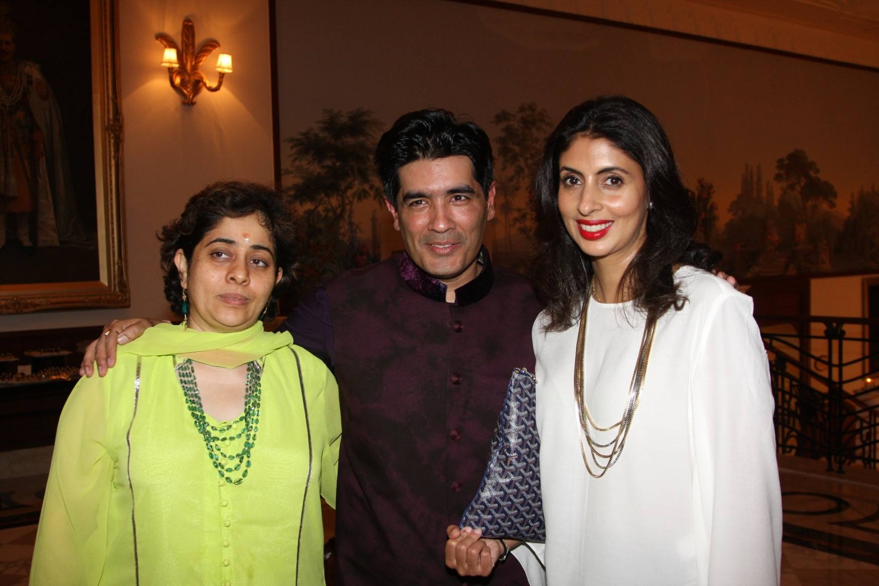 Natasha Nanda, Manish Malhotra and Shweta Nanda