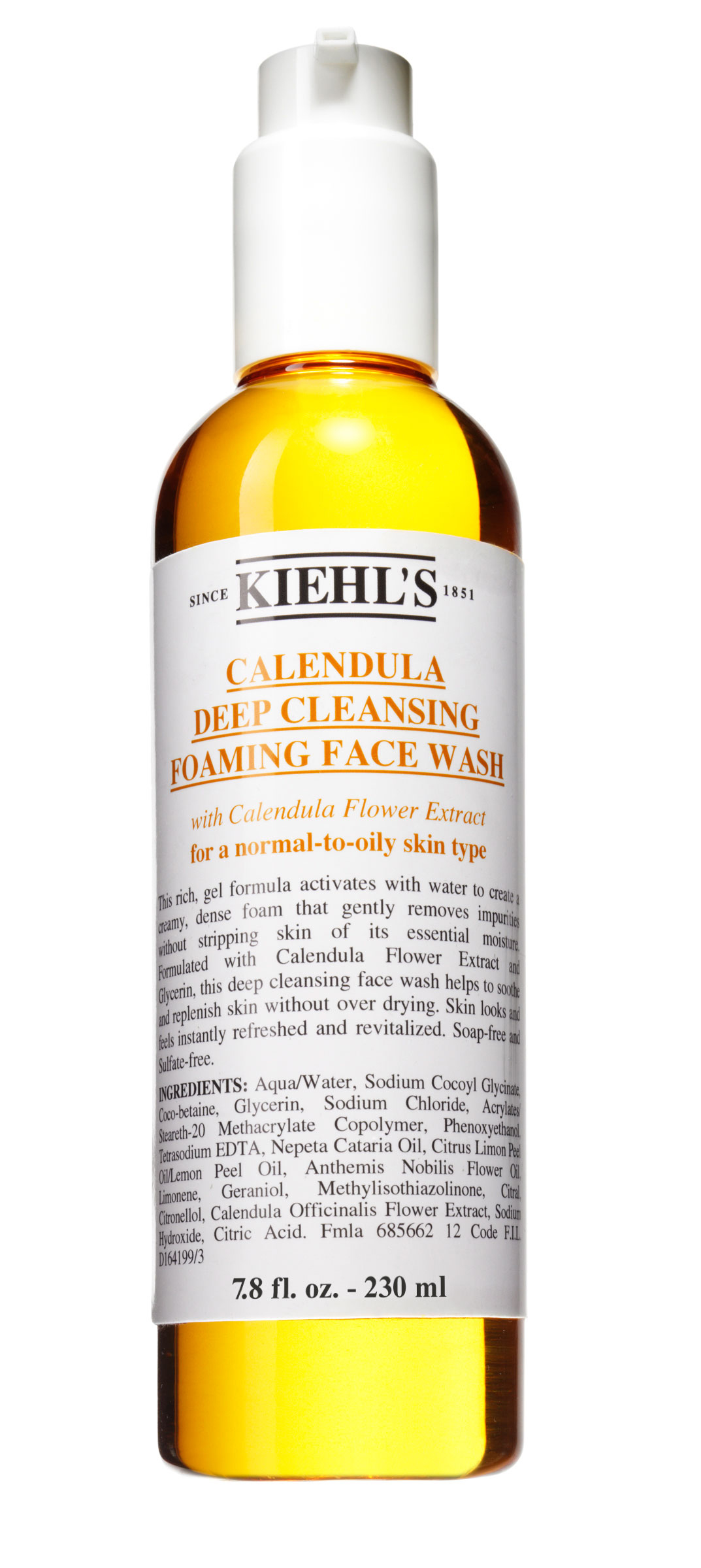 Calendula Deep Cleansing Foaming Face Wash