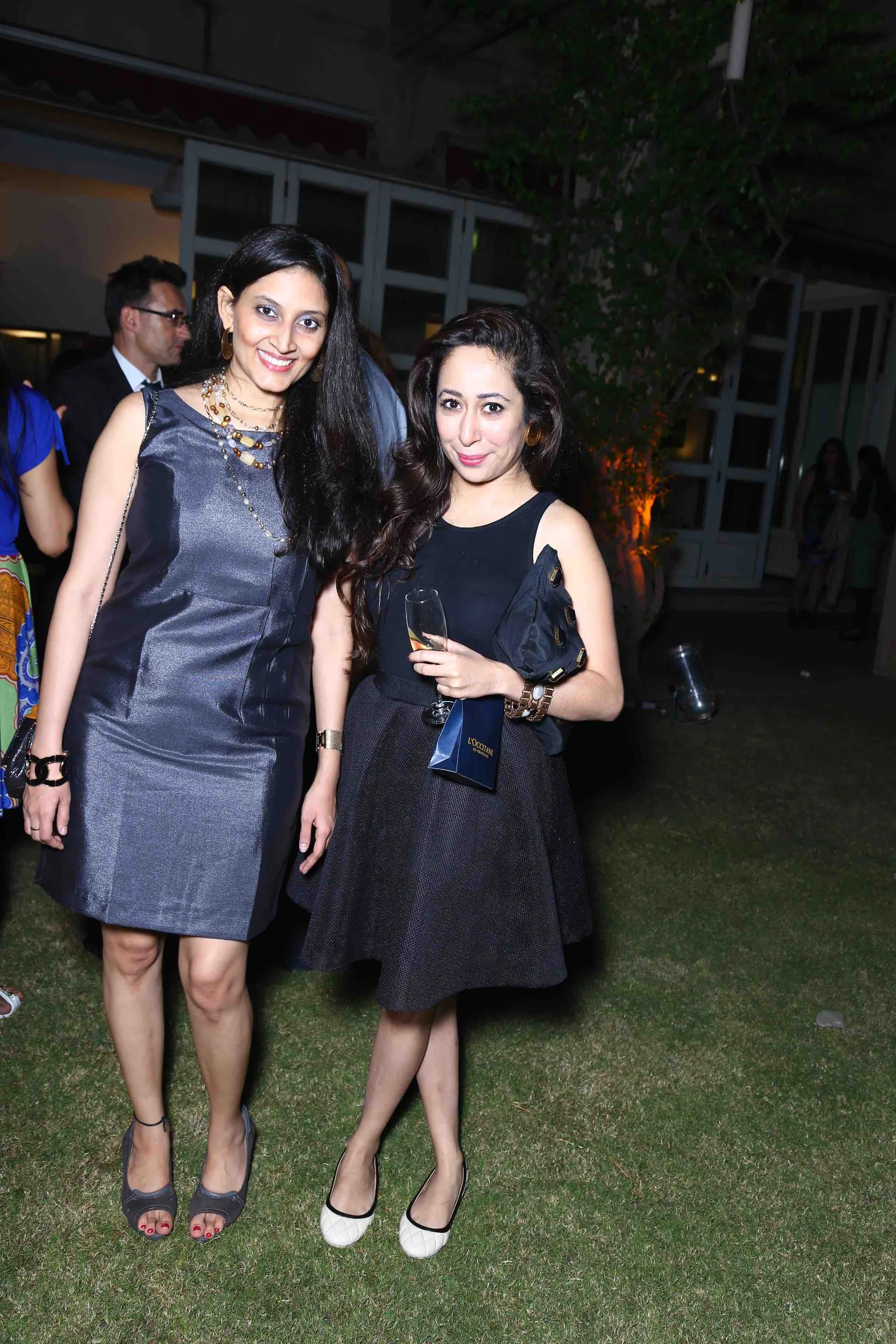 Mitsu Dhwan with Nandini Bhalla