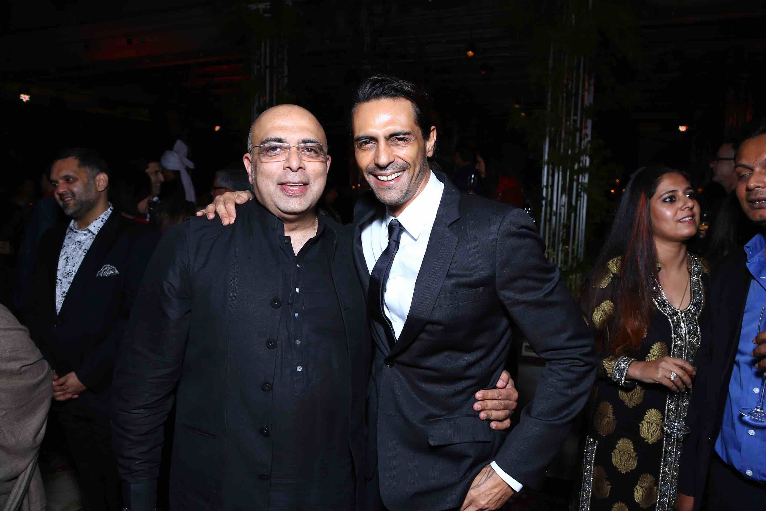 Tarun Tahiliani and Arjun Rampal
