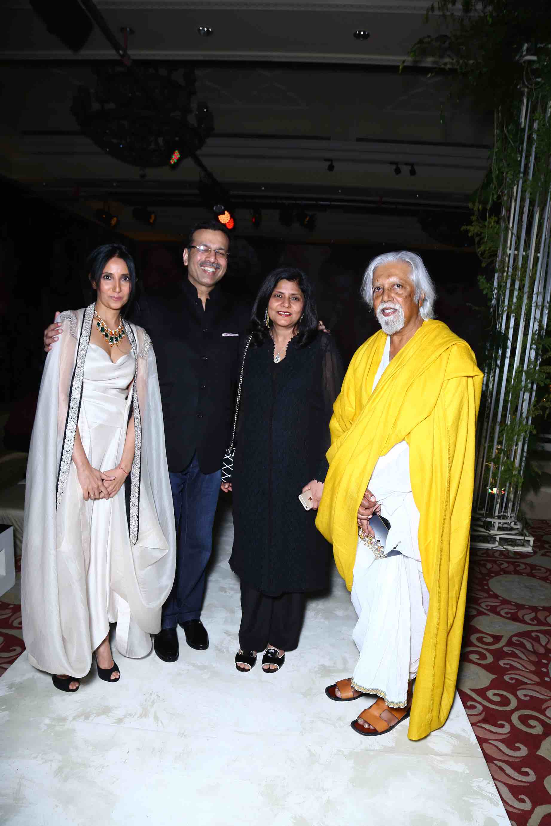 The Calcutta Magnets - Sanjeev and Preeti Goenka with Avik Sarkar and Anamika Khanna