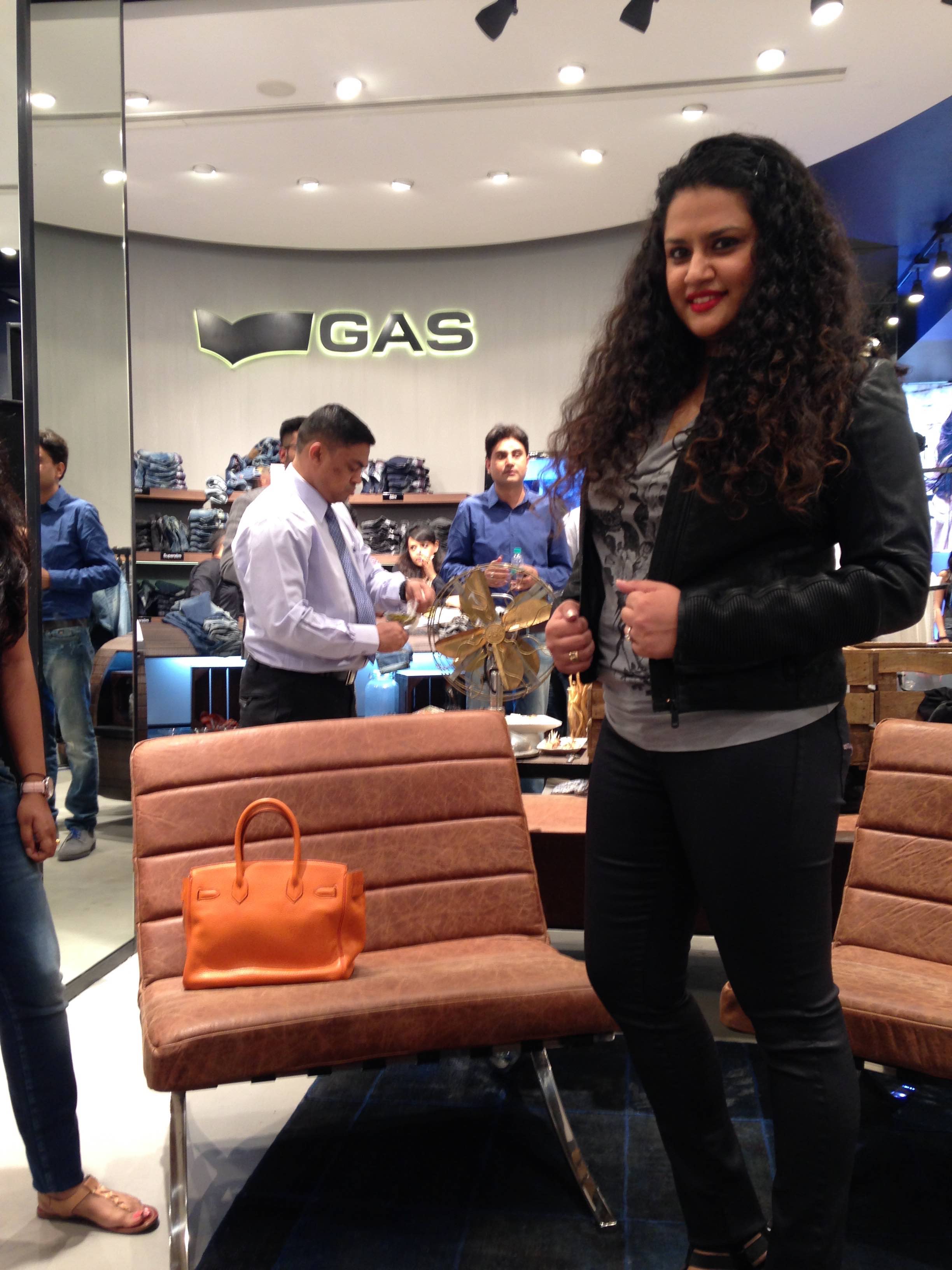 Tank Top, Jacket and Jeans all from GAS. Shoes - Fendi