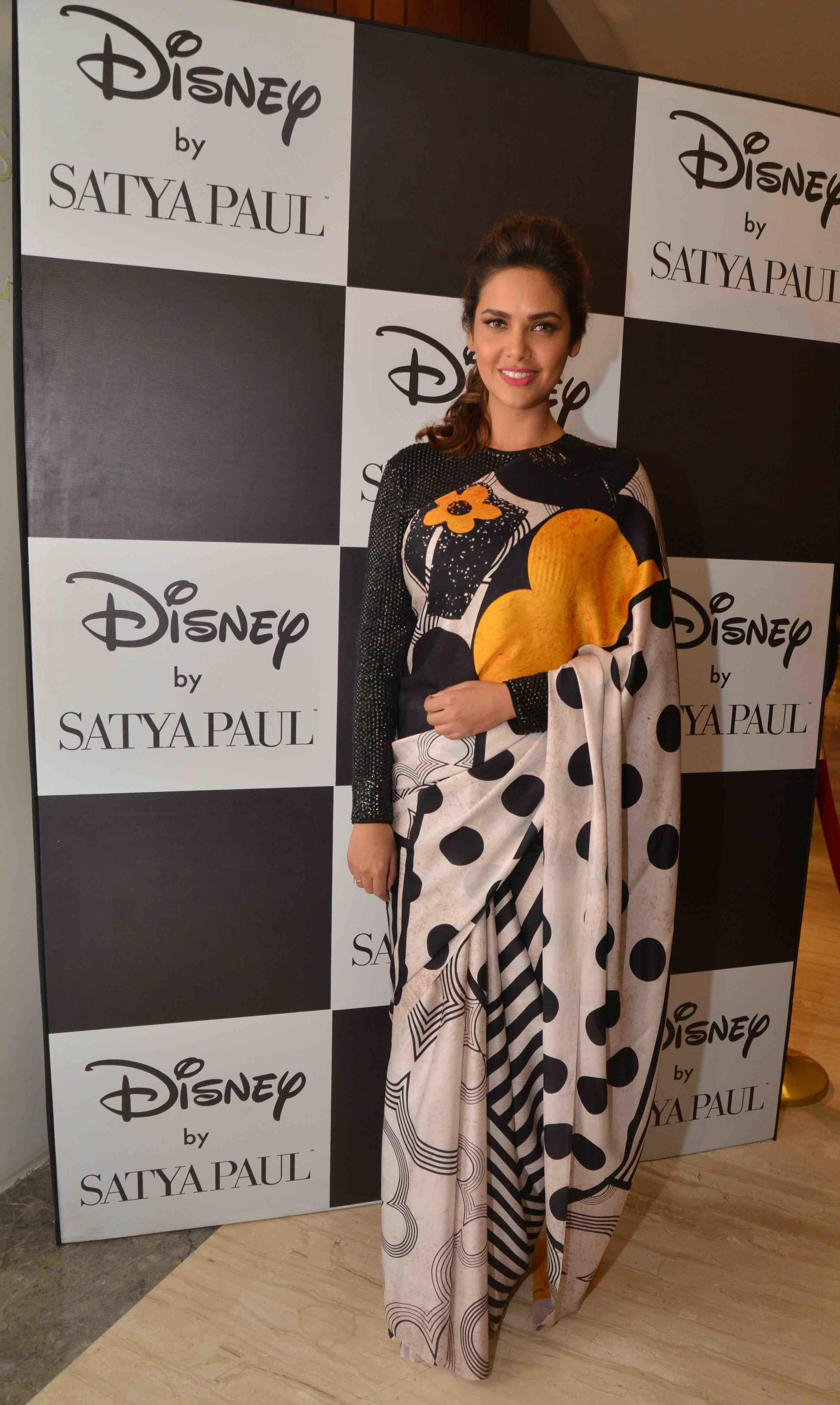 Esha Gupta in Disney Monopop by Satya Paul