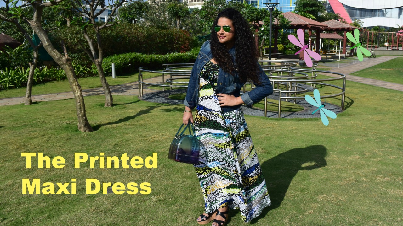 Dress: BCBG Max Azria, Jacket: Zara, Sunglasses: Ray-Ban, Bag: Furla, Shoes: Salvatore Ferragamo, Rings: Manish Arora for Amrapali