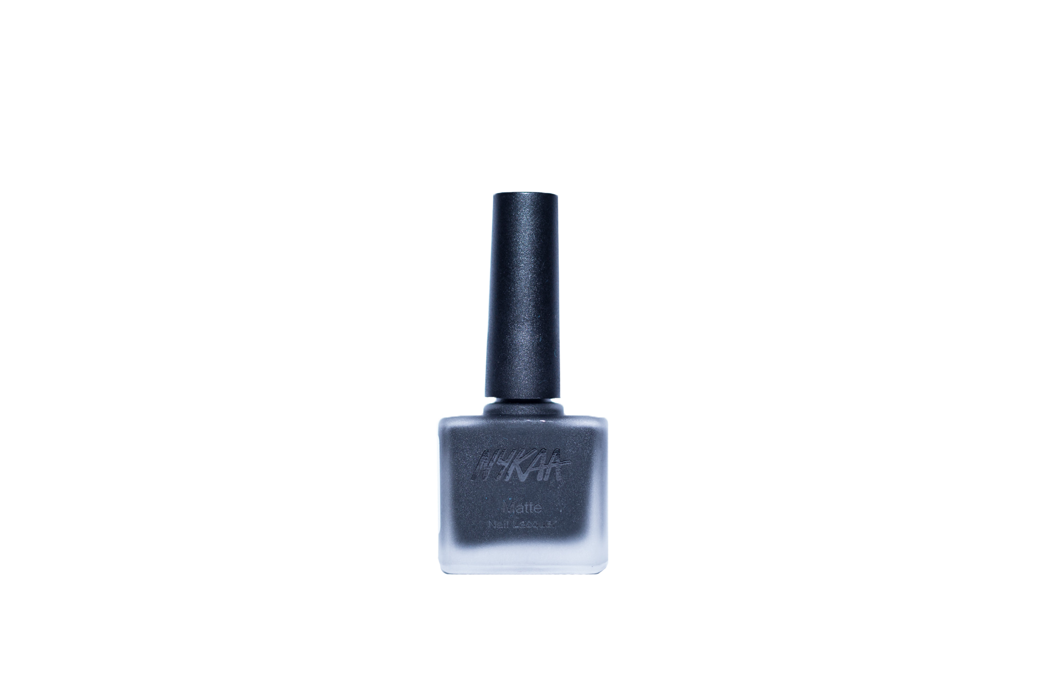 Nykaa Matte Nail Enamel - Black Sesame Pudding