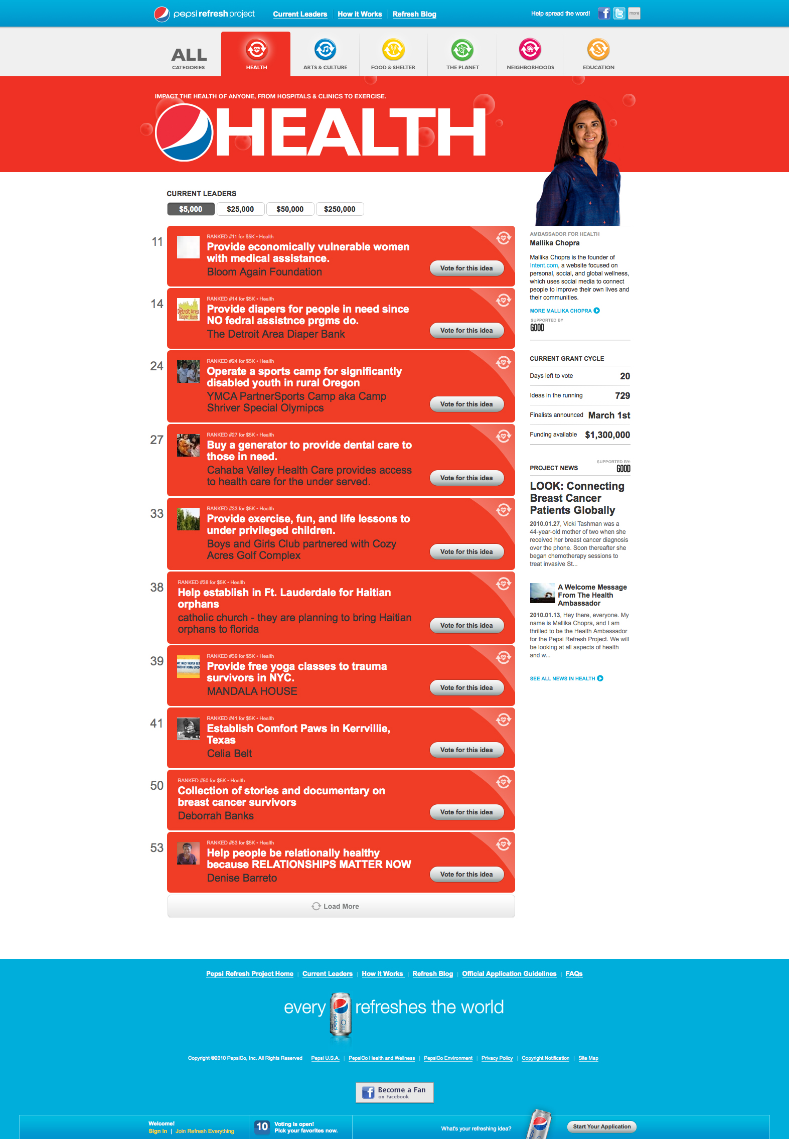 Health Ideas & News - Pepsi Refresh Project copy.jpg