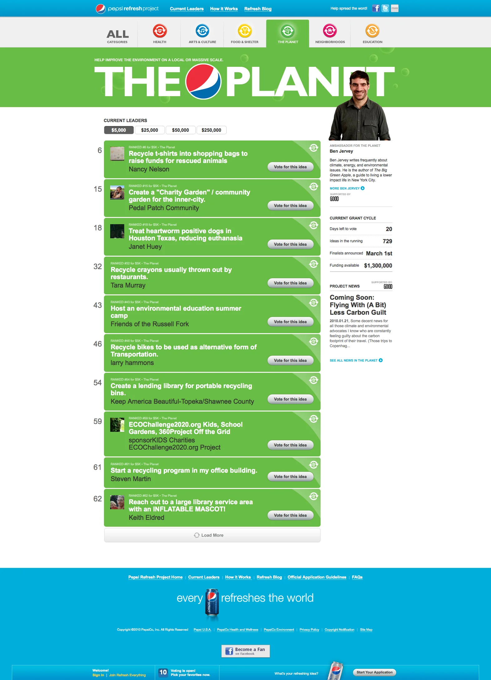 The Planet Ideas & News - Pepsi Refresh Project copy.jpg