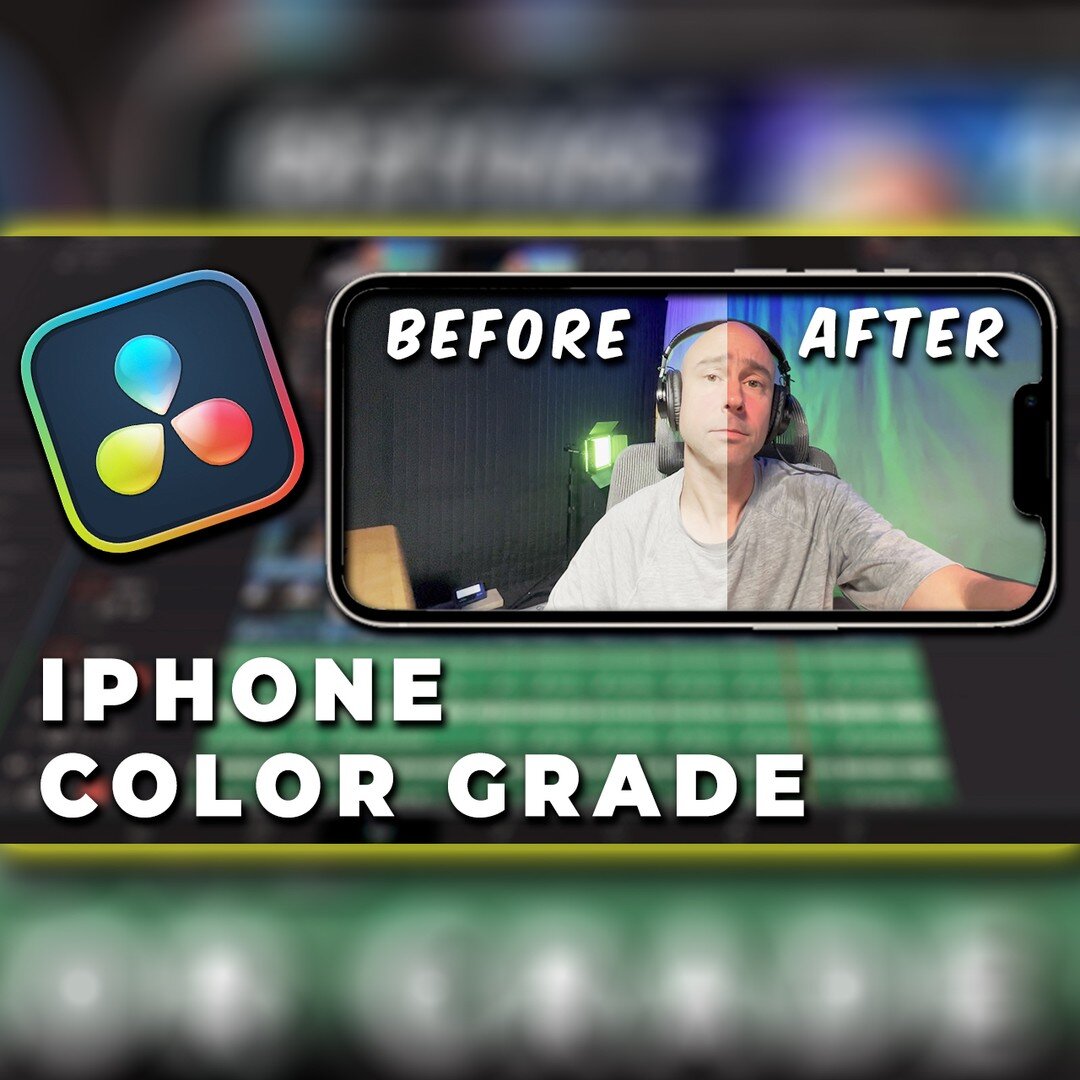 iPhone footage not look right when you bring it into DaVinci Resolve? In this video, I'll show you how to use the color space transform effect to get your footage to match the way it look on your iPhone. 

#colorgradeiphone #iphonefootage #davincires