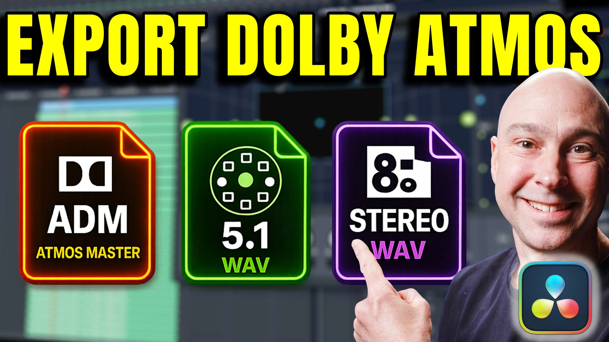 How to Export Dolby Atmos from DaVinci Resolve (Stereo, 5.1 &amp; ADM)