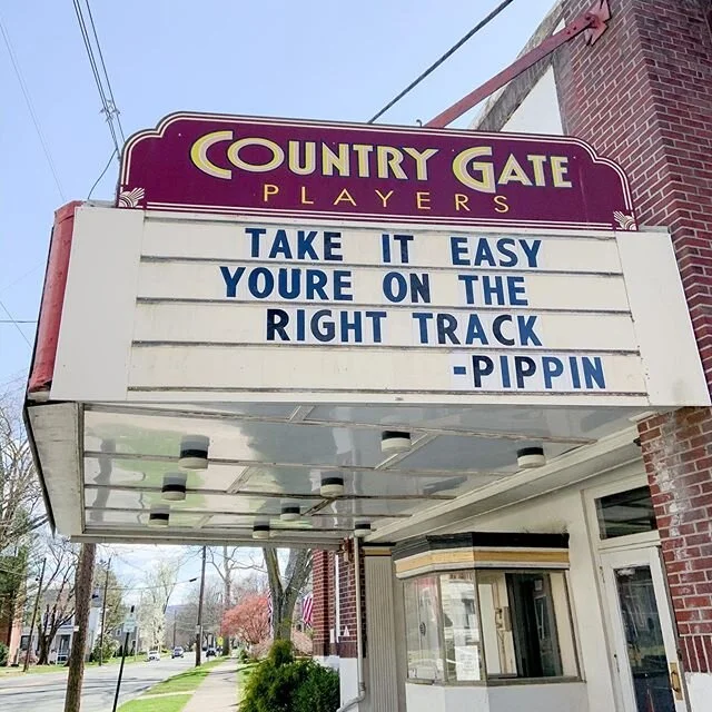 Quoting Stephen Schwartz in this crazy time &ldquo;Take it easy, you&rsquo;re on the right track.&rdquo; Our Pippin cast regrouped for a Zoom rehearsal last night - it was great to see everyone (and their cats, dogs and human family too!)
.
.
.
#njtheatre #pippin #covidart #communitytheatre