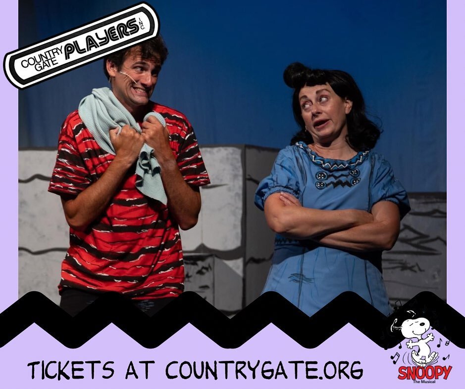 🐾 &quot;I never made a mistake in my life. I thought I did once, but I was wrong.&rdquo; - Lucy van Pelt 

Don&rsquo;t make a mistake missing Snoopy!!! the Musical. Final performances are Friday 8/4 at 7pm and Saturday/Sunday 8/5-6 at 1pm. 

🎟️ Tic