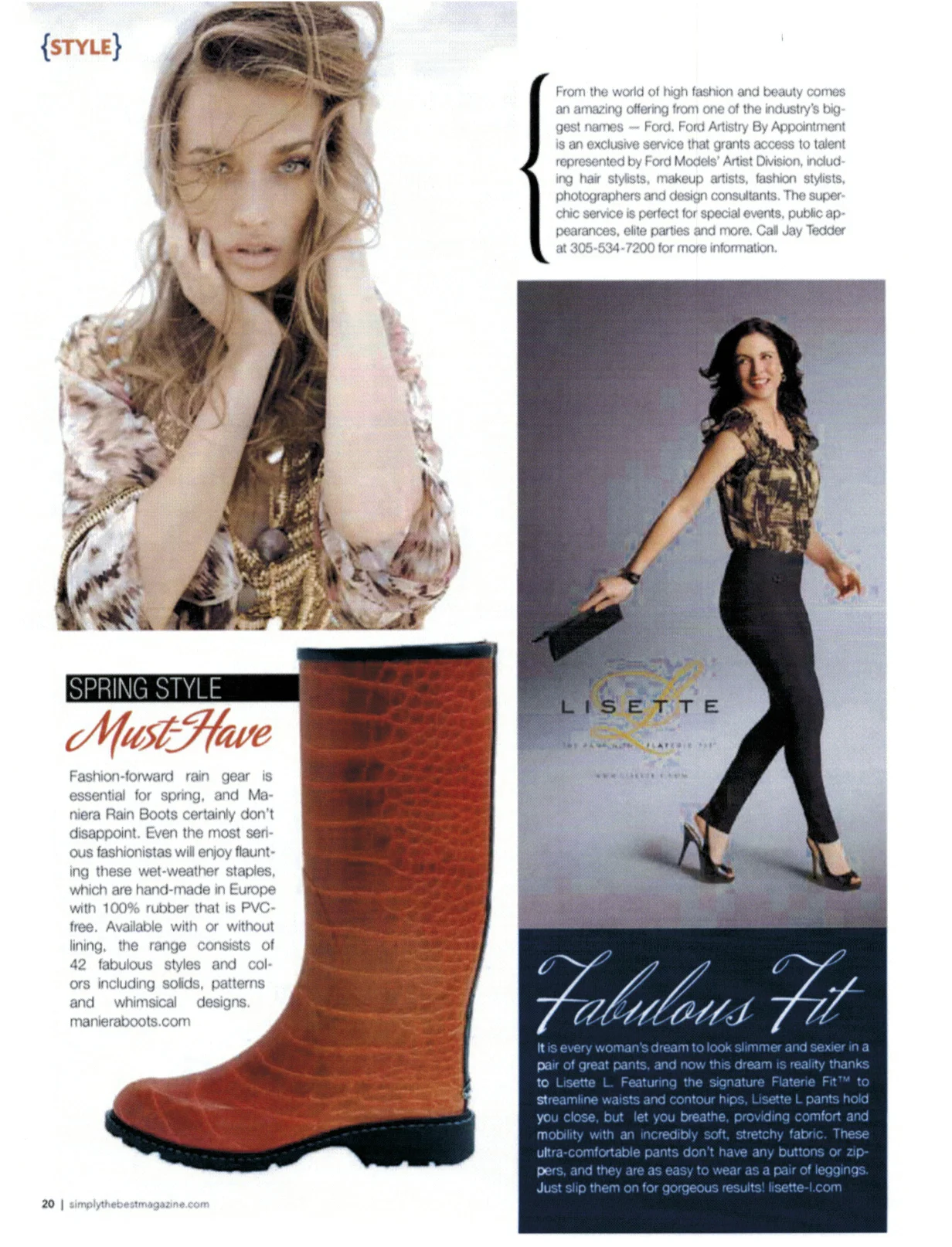 Maniera Boots - Simply The Best Magazine - March_April 2012 Issue.jpg
