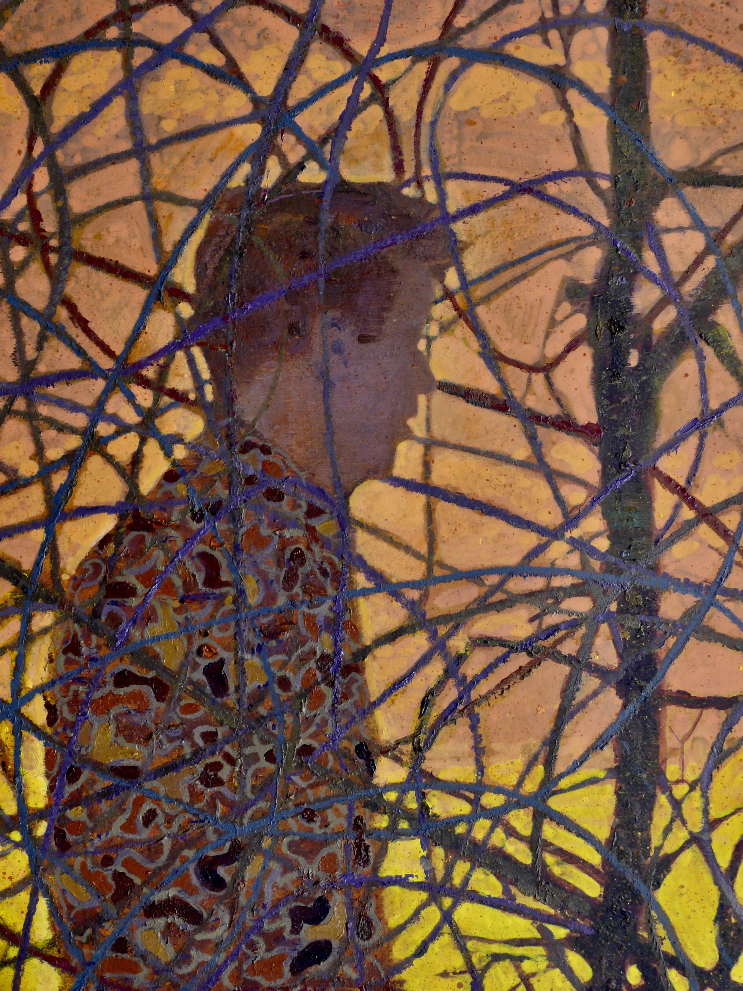 Detail , Bending Birches