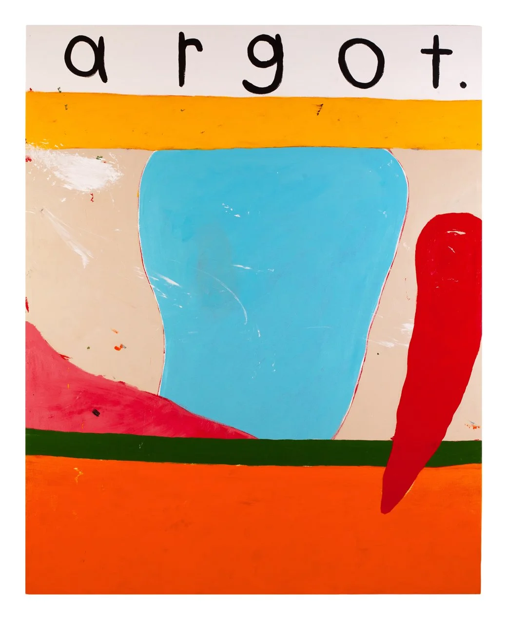  argot  60” x 48”  mixed media on canvas  2020 