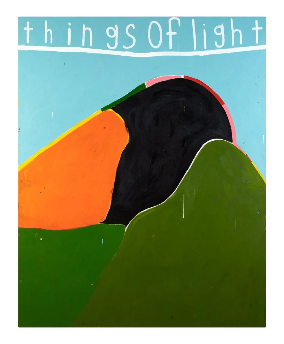  things of light  60” x 48”  mixed media on canvas  2021 