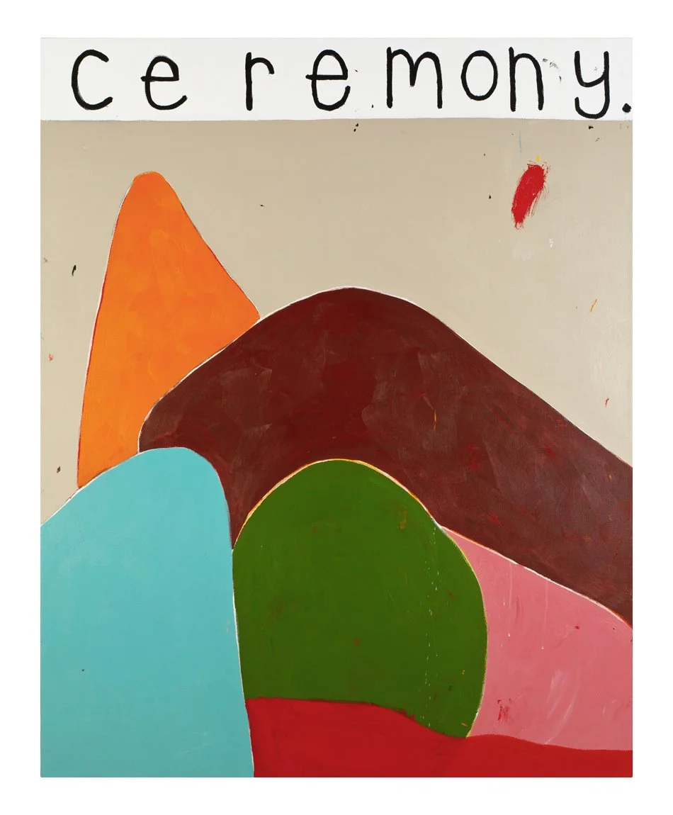  ceremony  60” x 48”  mixed media on canvas  2021 