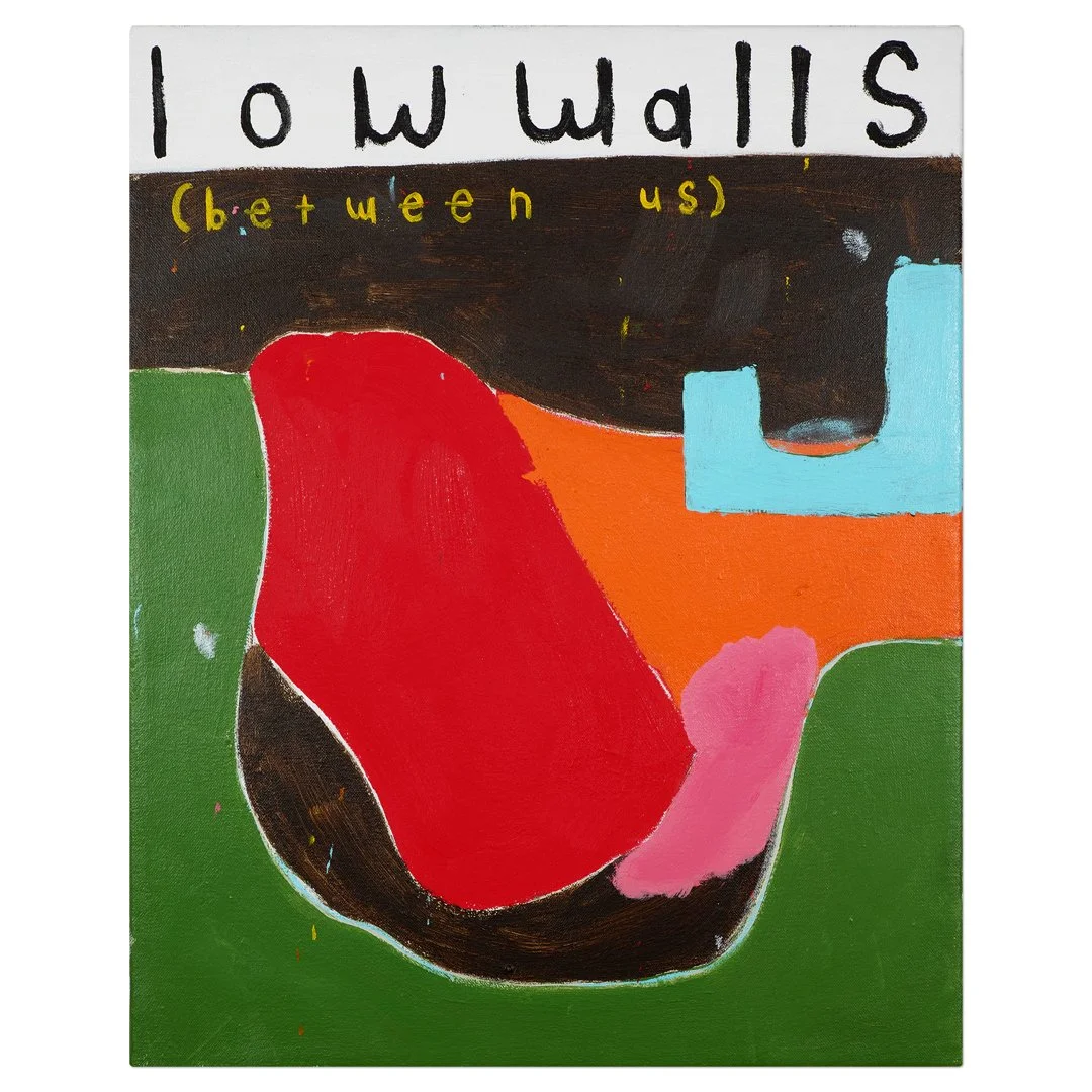  low walls  20” x 16”  acrylic on canvas  2022 