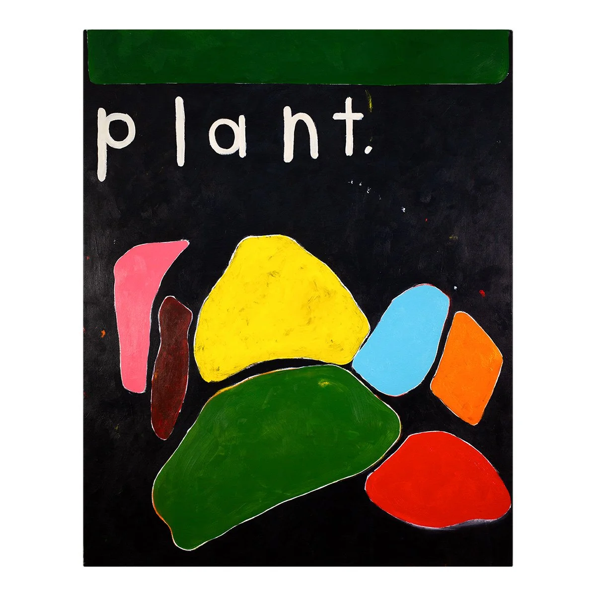  plant  60” x 48”  acrylic on canvas  2022 
