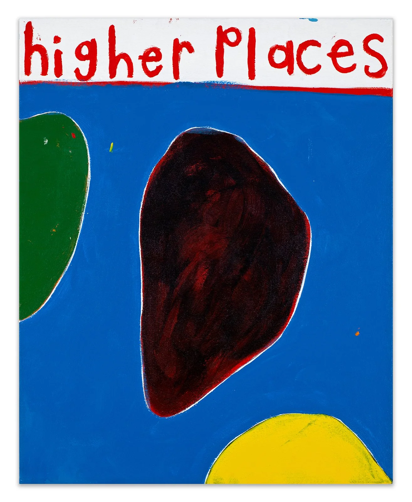  higher places  20” x 16”  acrylic on canvas  2023 
