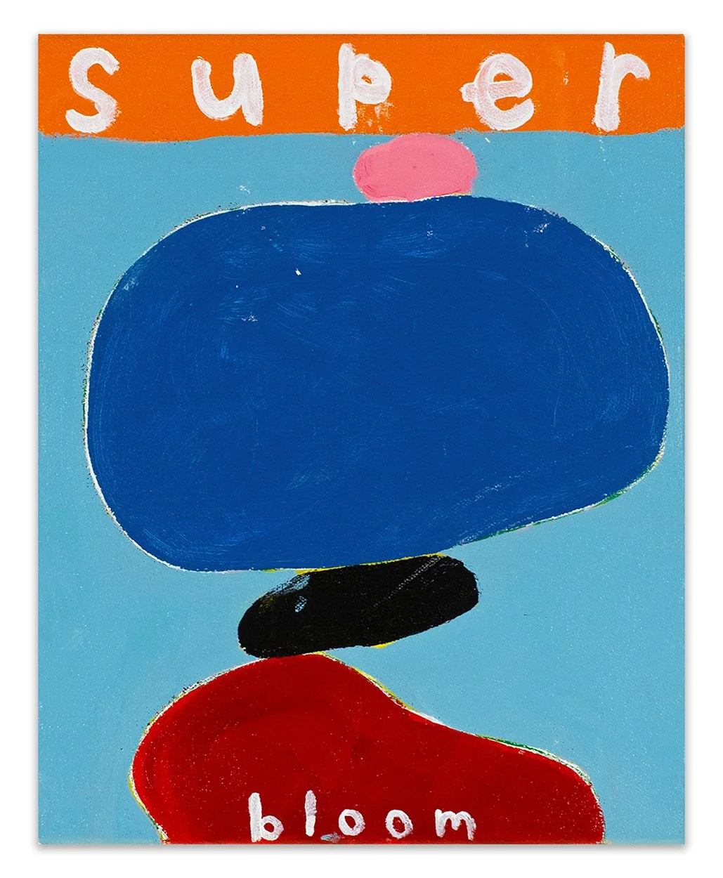  super bloom  10” x 8”  acrylic on canvas  2023 