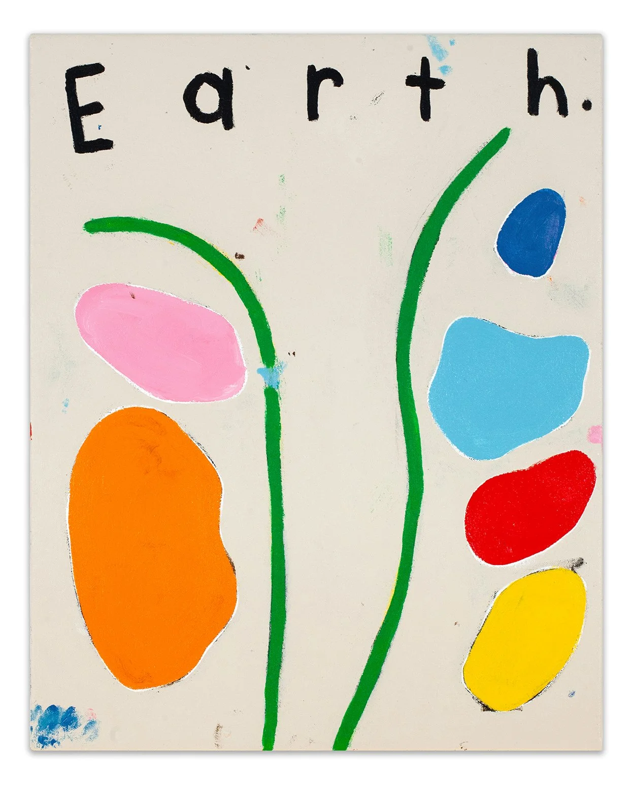  earth  20” x 16”  acrylic on canvas  2023 