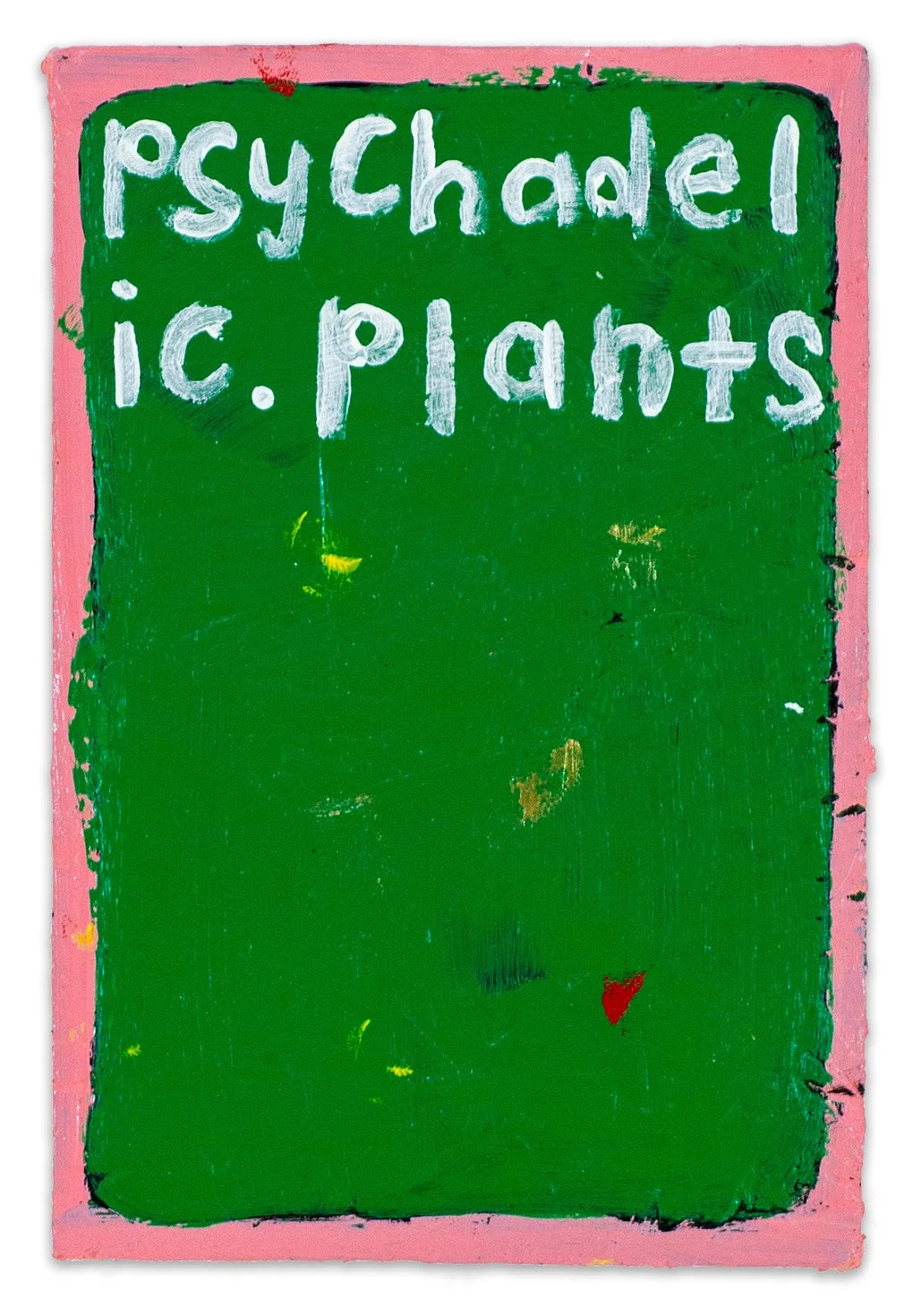  psychAdelic plants  5.25” x 3.5” x 1.25”  acrylic on wood  2023 