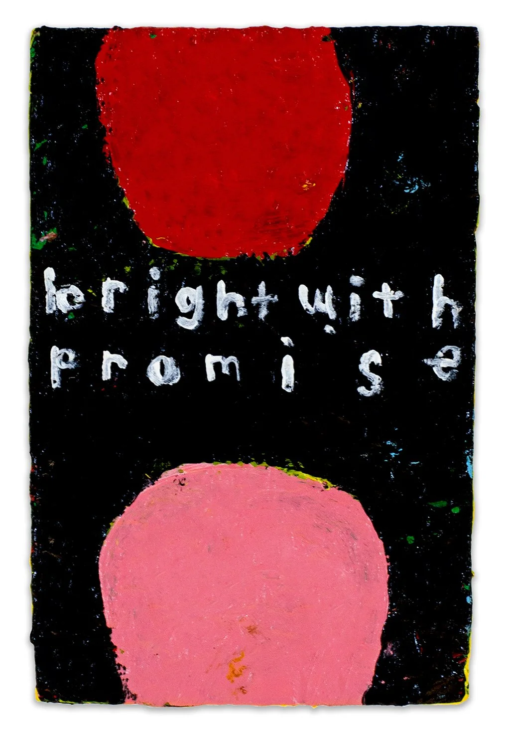  bright with promise  5.25” x 3.5” x 1.25”  acrylic on wood  2023 