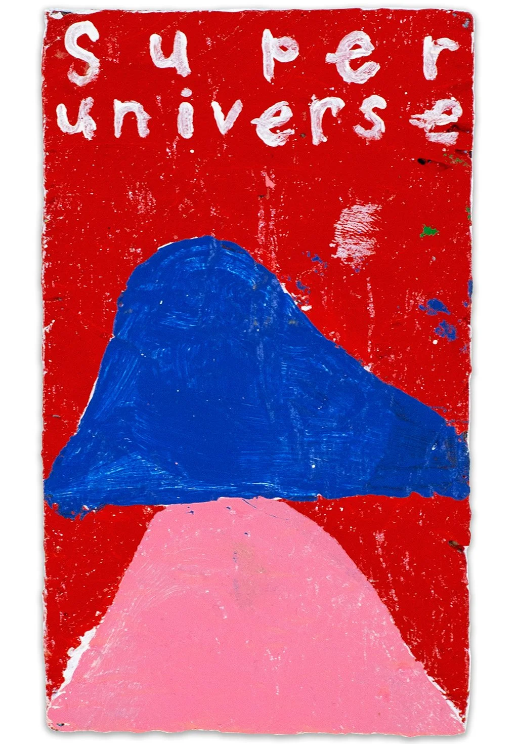  super universe  5.25” x 3.5” x 1.25”  acrylic on wood  2023 