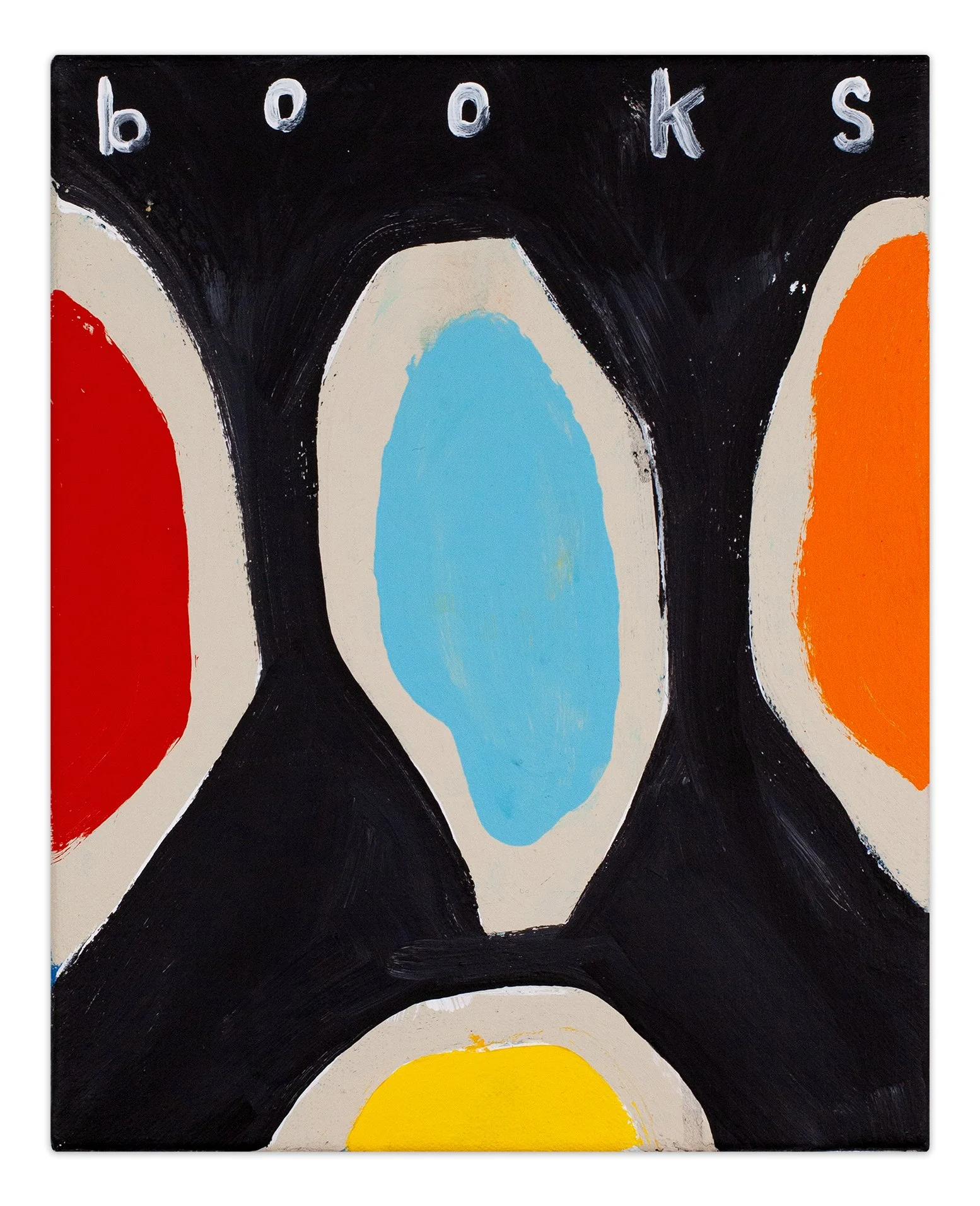  books  10” x 8”  acrylic on canvas  2024 