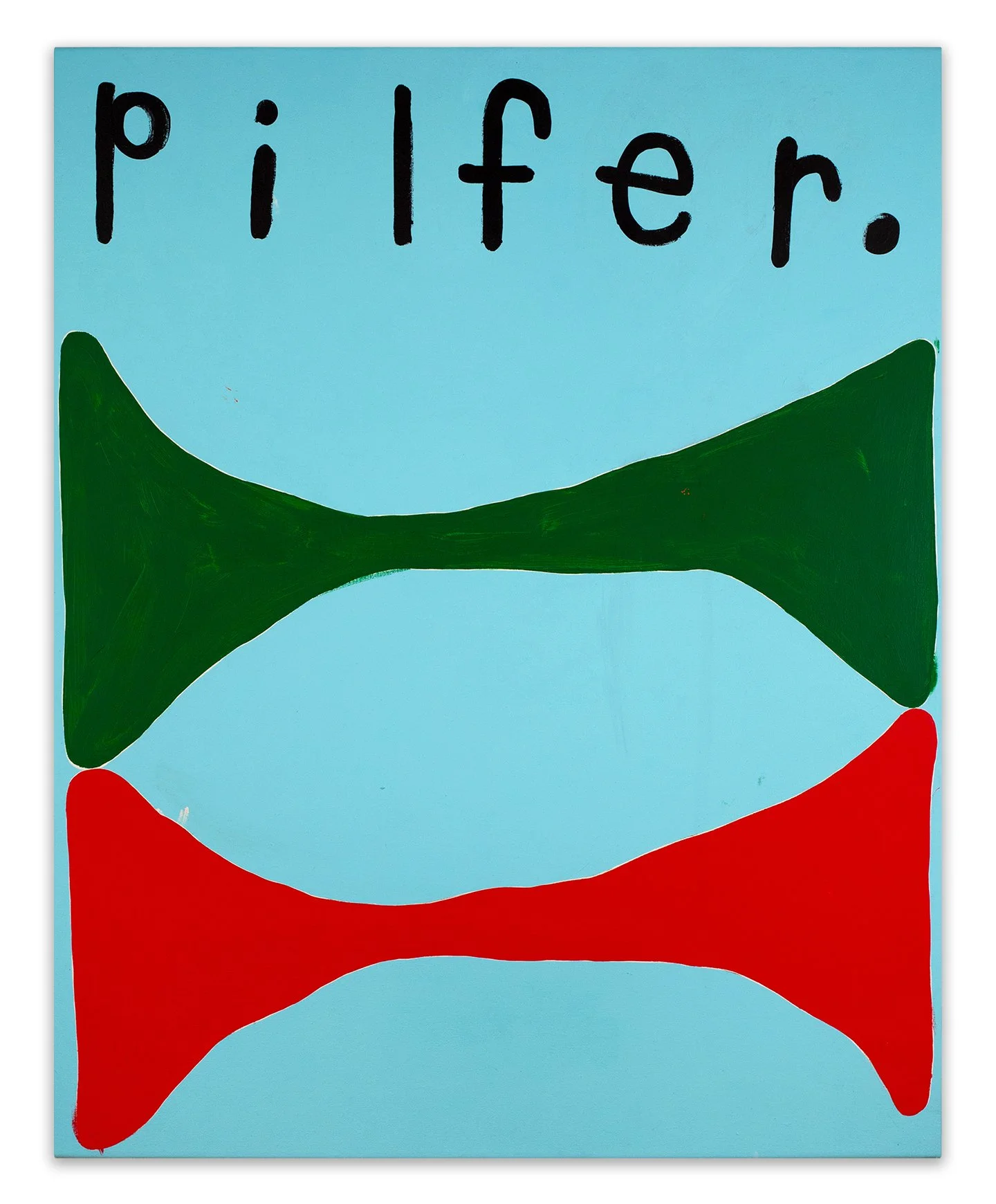  pilfer  50” x 40”  acrylic on canvas  2025 