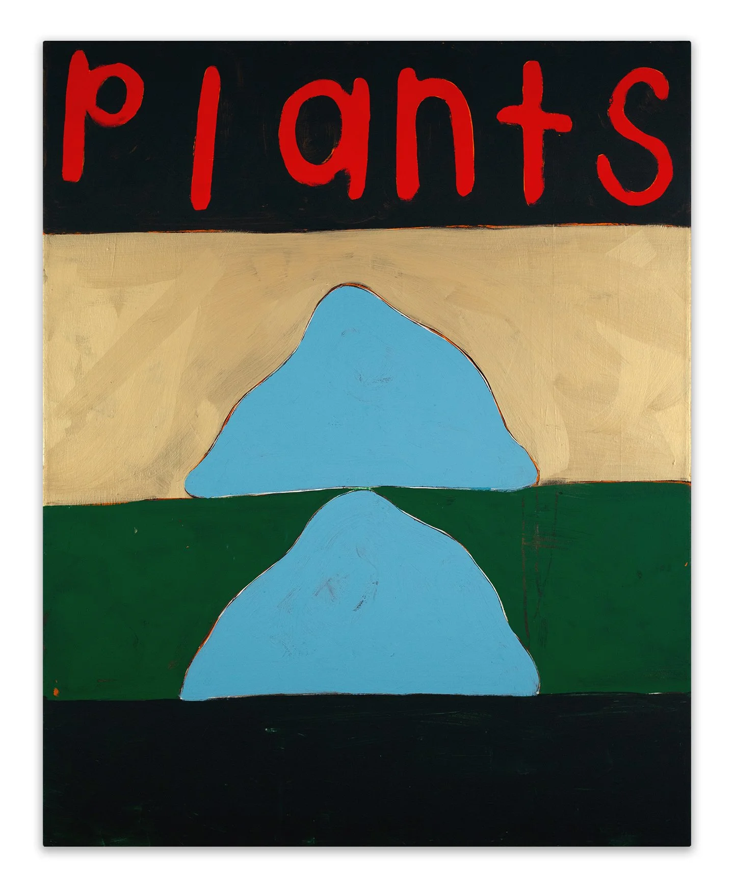  plants  50” x 40”  acrylic on canvas  2025 