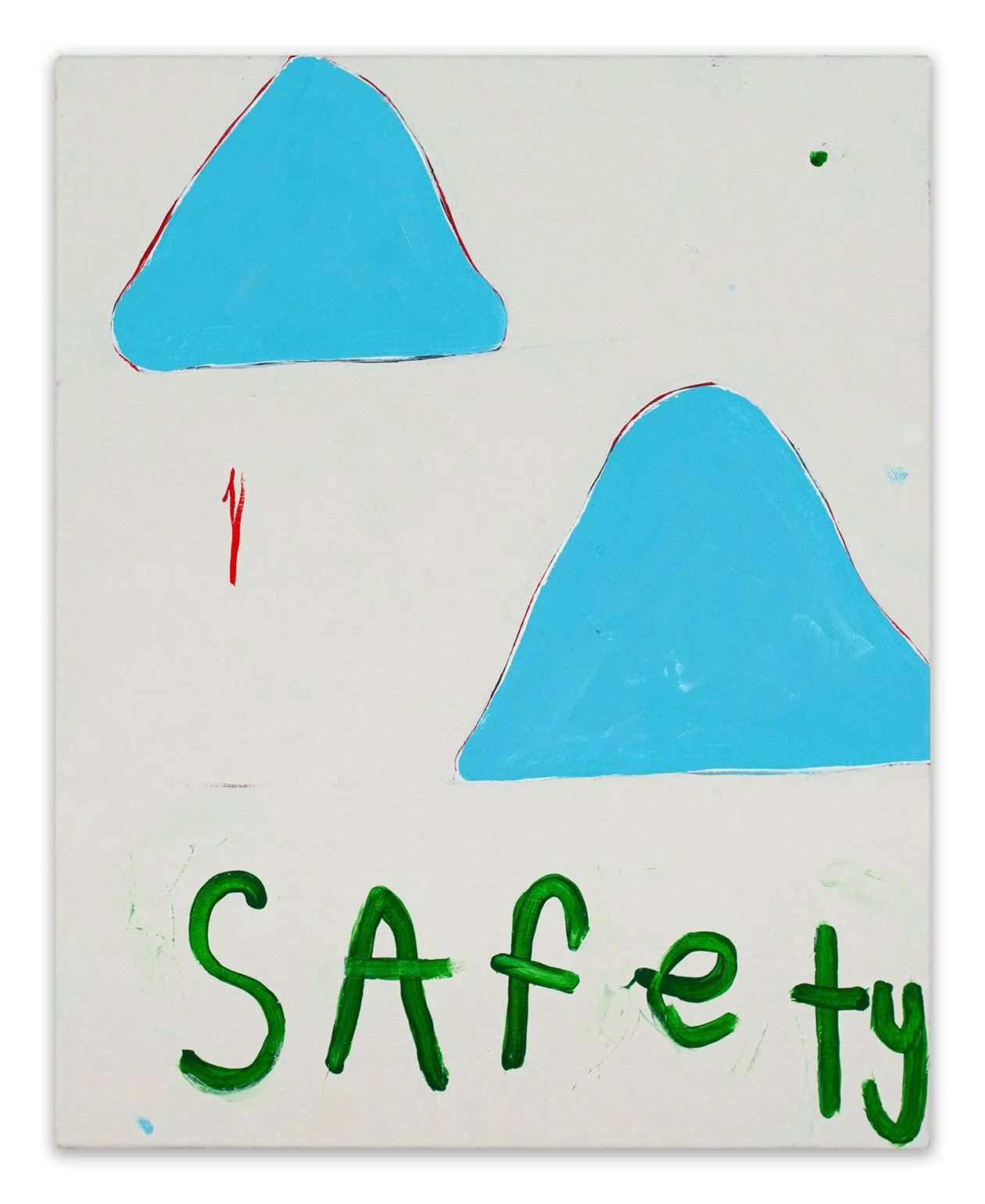  safety  20” x 16”  acrylic on canvas  2025 