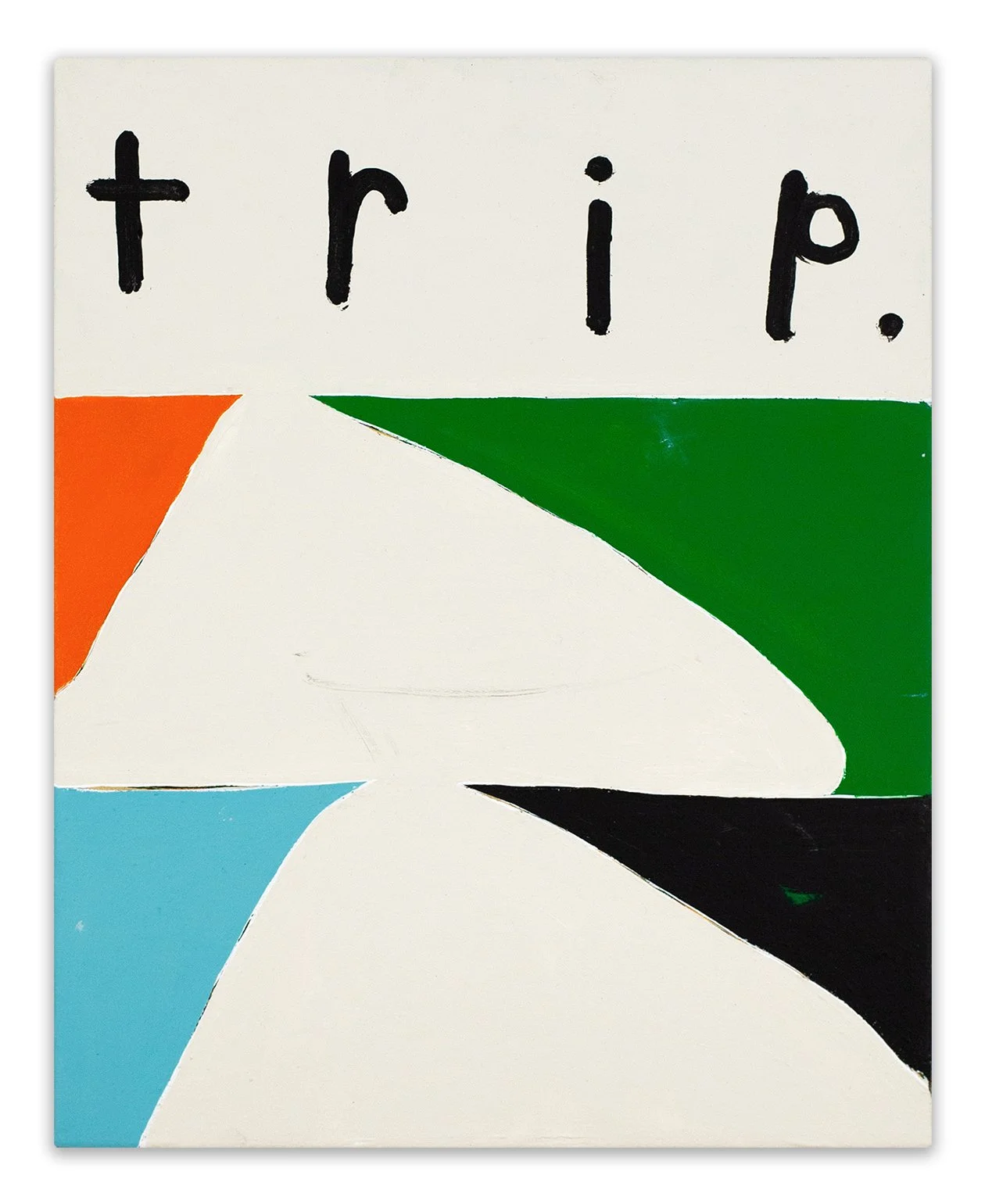  trip  20” x 16”  acrylic on canvas  2025 