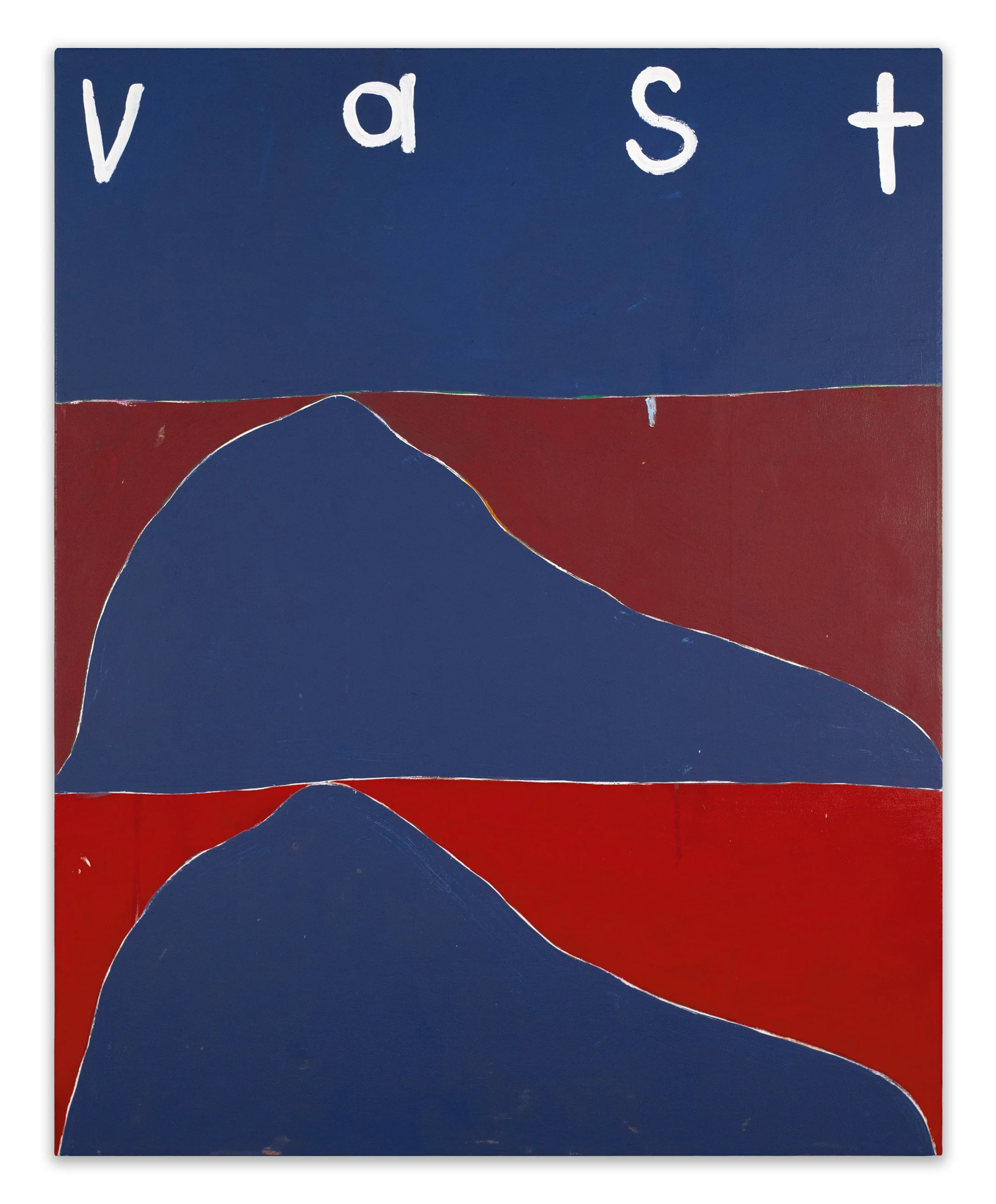  Vast  50” x 40”  acrylic on canvas  2025 