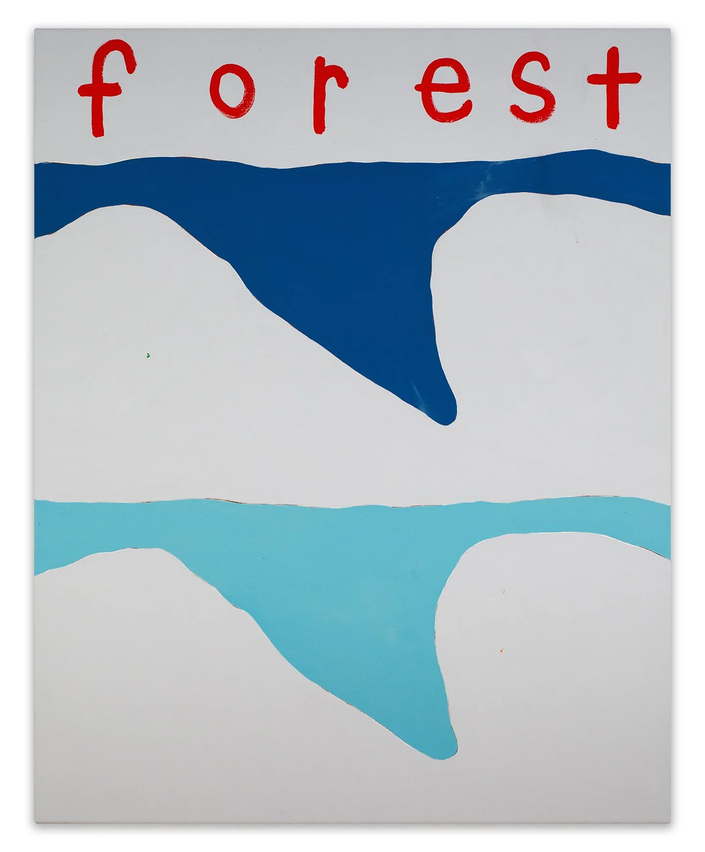  forest  50” x 40”  acrylic on canvas  2025 