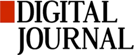 The logo of Digital Journal with a red square and black text.