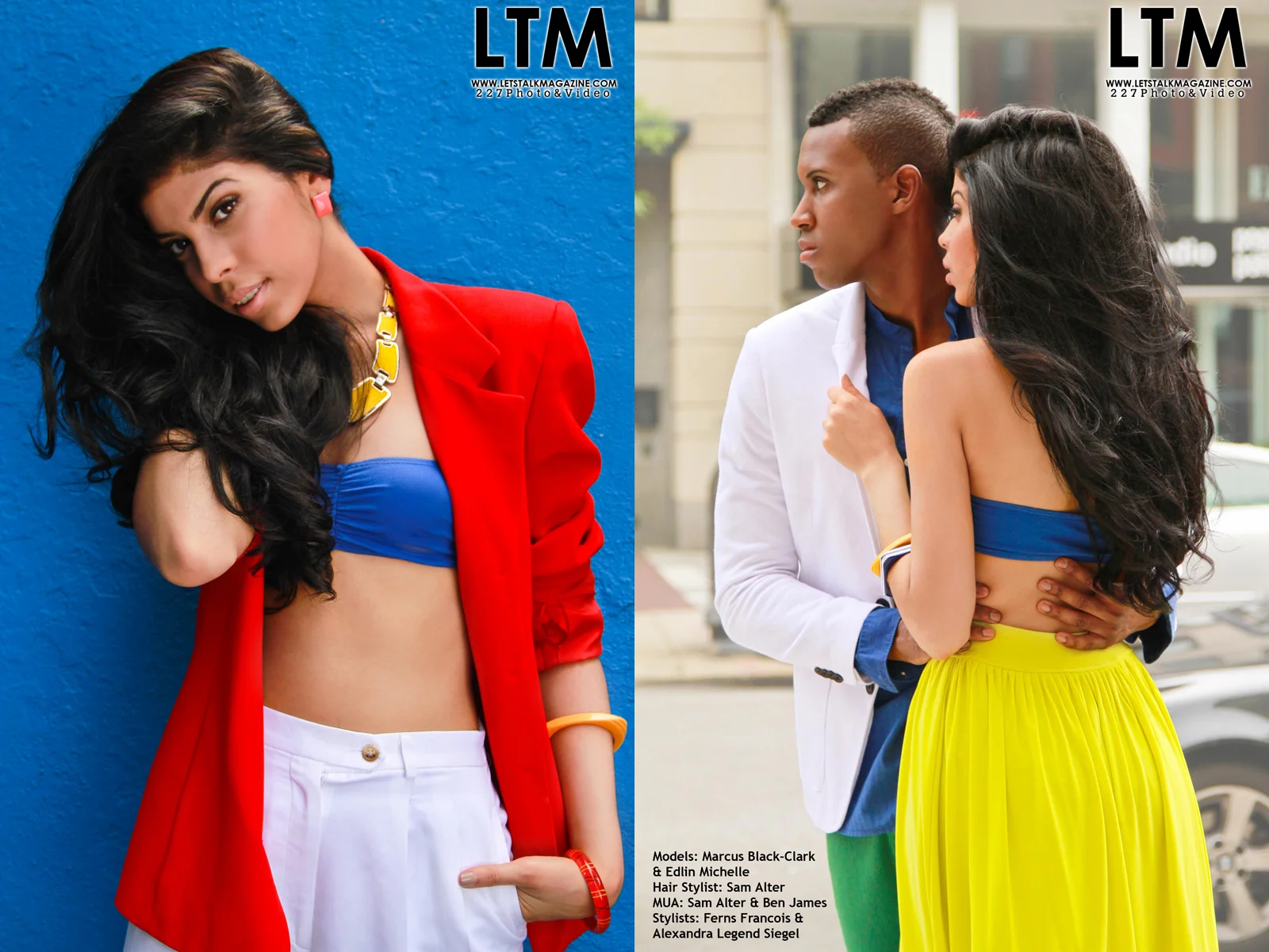  Photos taken by Estuardo Rosales  Co-styled and conceptualized by Alexandra Legend Siegel  Boston, MA  http://www.letstalkmagazine.com/home/2012/08/summer-color-block-editorial/ 