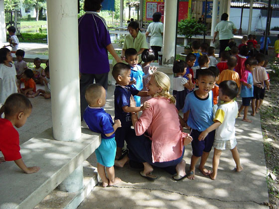 Rangsit Babies Home - me and children.jpg