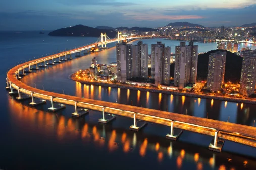 Gwangan Bridge, South Korea
