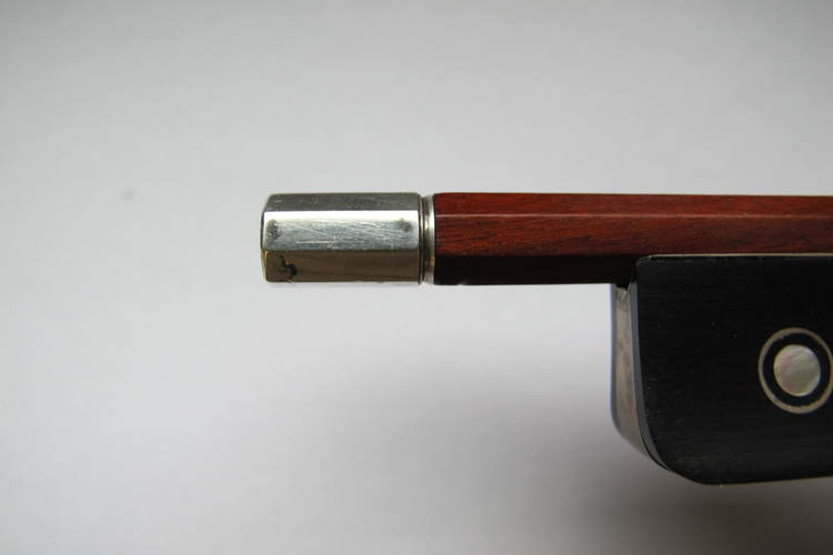 L Morizot Violin Bow, Frog and Button Copy