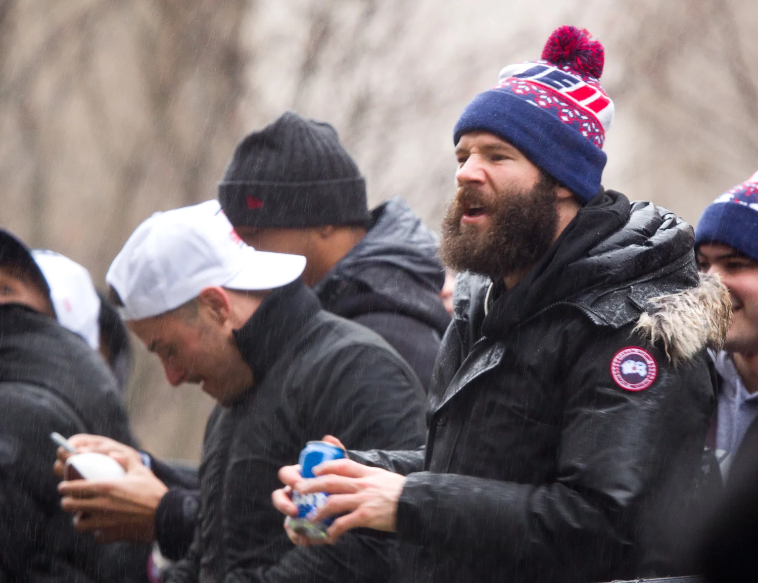 Julian Edelman got one too.