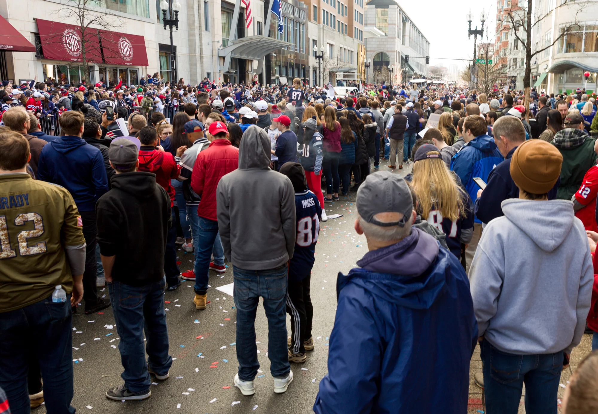 The duck boats approach…