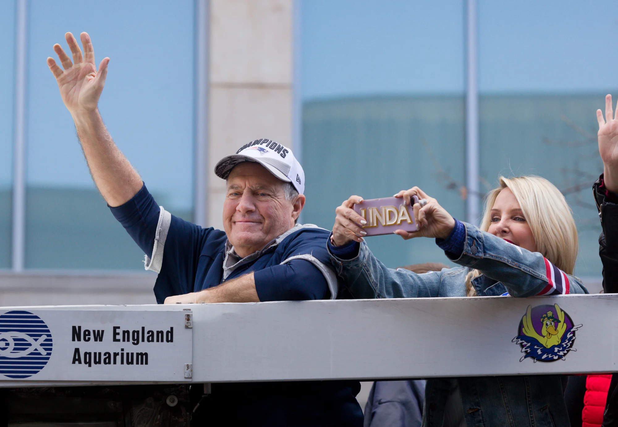 Bill Belichick, and, unless I miss my guess, Linda
