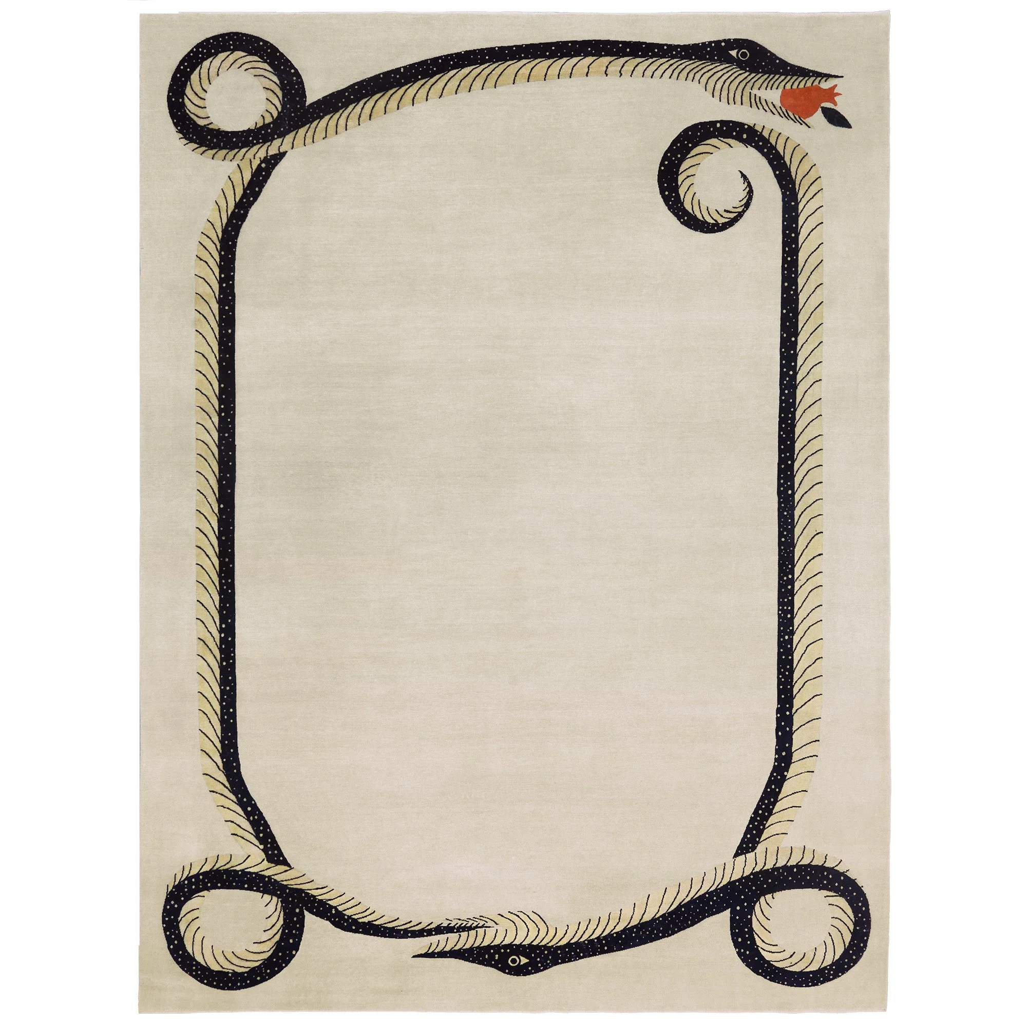 Snake & Pomegranate by Studio Shamshiri 9' x 12'
