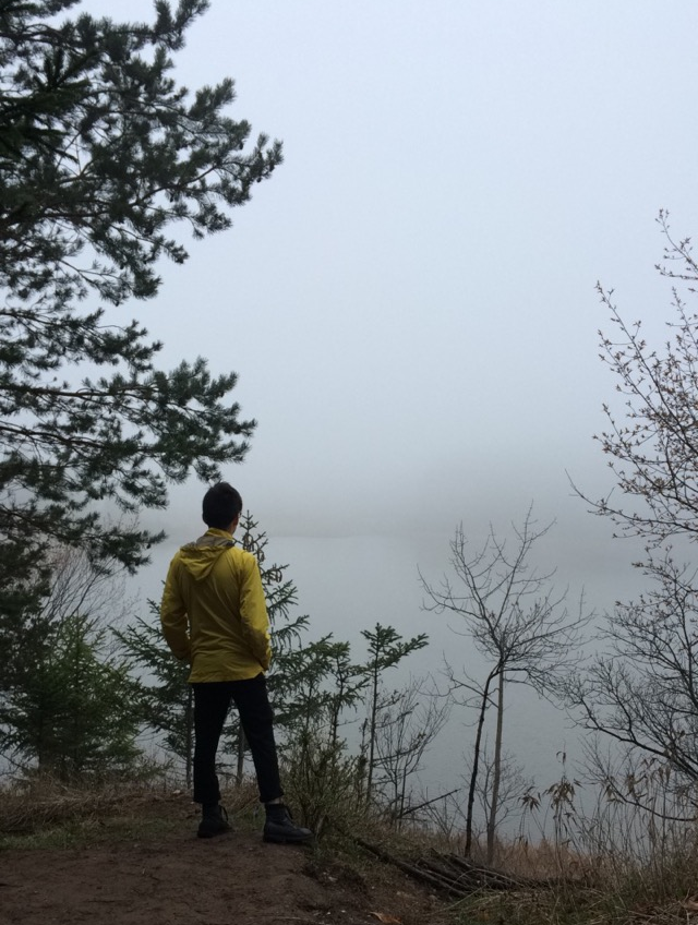 and a big thanks to Sam for helping me out with the shoot. I made sure I had a nature, adventurous shot of him at the end of the day at this spot overlooking the fog that was rolling in.