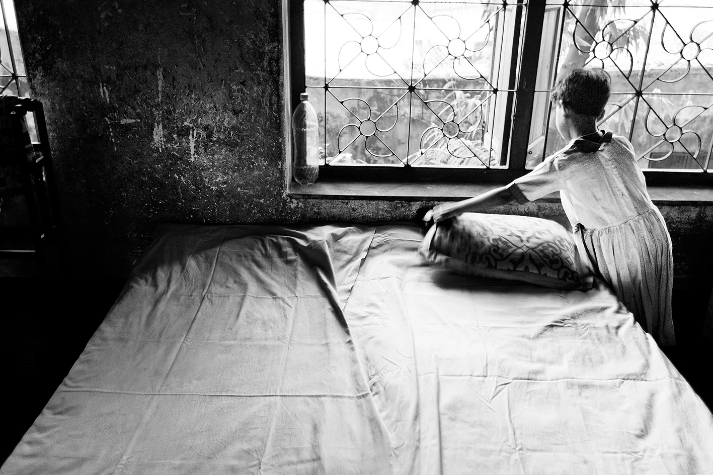 Each bed is shared by 3 girls at least. Each dormitory counts about 15 beds. Read more