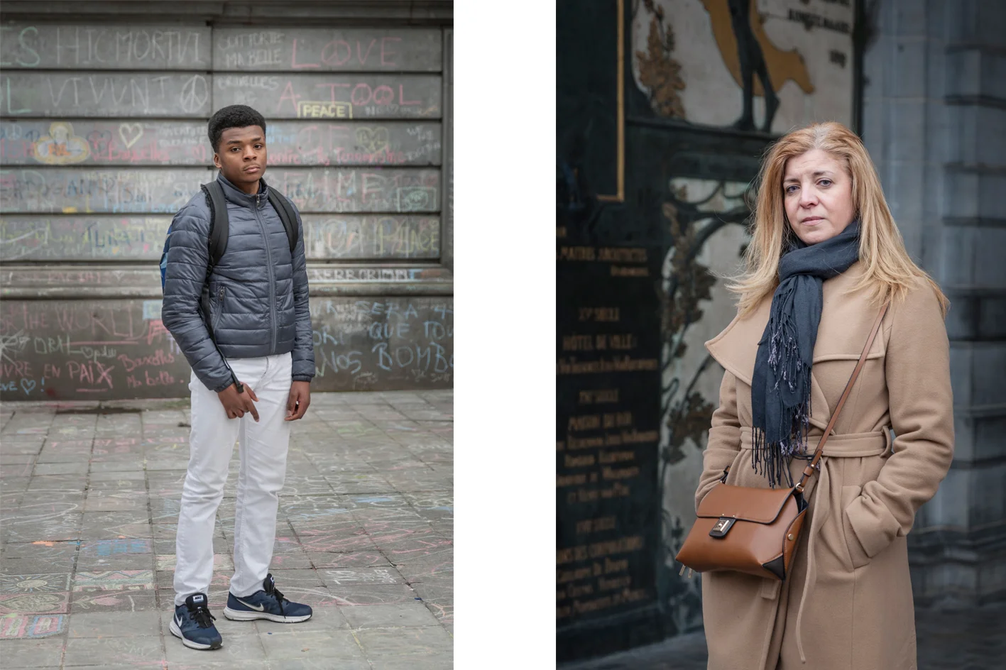 Jonathan (18), aftermath Brussels Attacks, Nrc Handelsblad, 2016 Fatiha (47), aftermath Brussels Attacks, Nrc Handelsblad, 2016