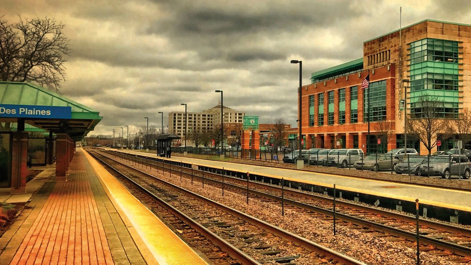 Des Plaines Downtown Library. Image courtesy of Jerry Hug.