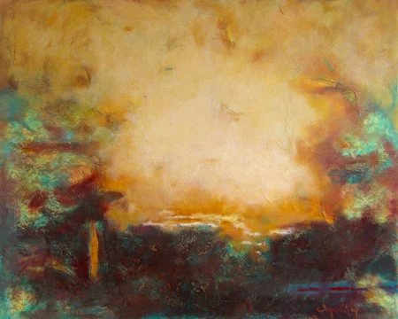 Walking in Heaven // 48" x 60" // SOLD